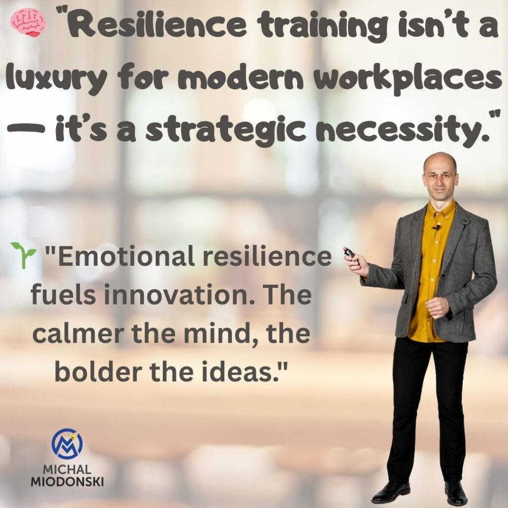 stress management, workplace resilience, prevent burnout, employee wellbeing, corporate training, leadership development, coaching, professional growth